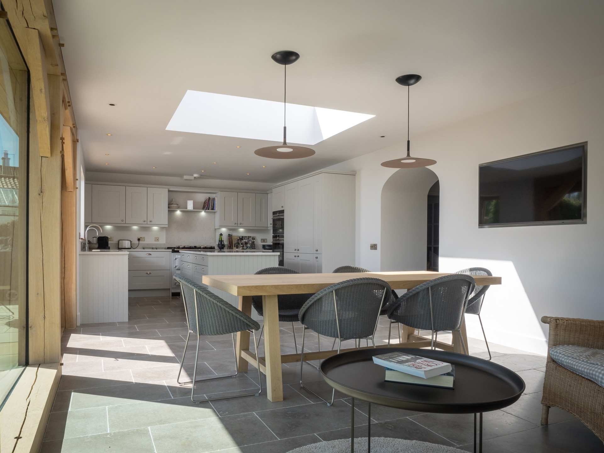 Luxury Oak Frame Extension, Fife - Fife Architects